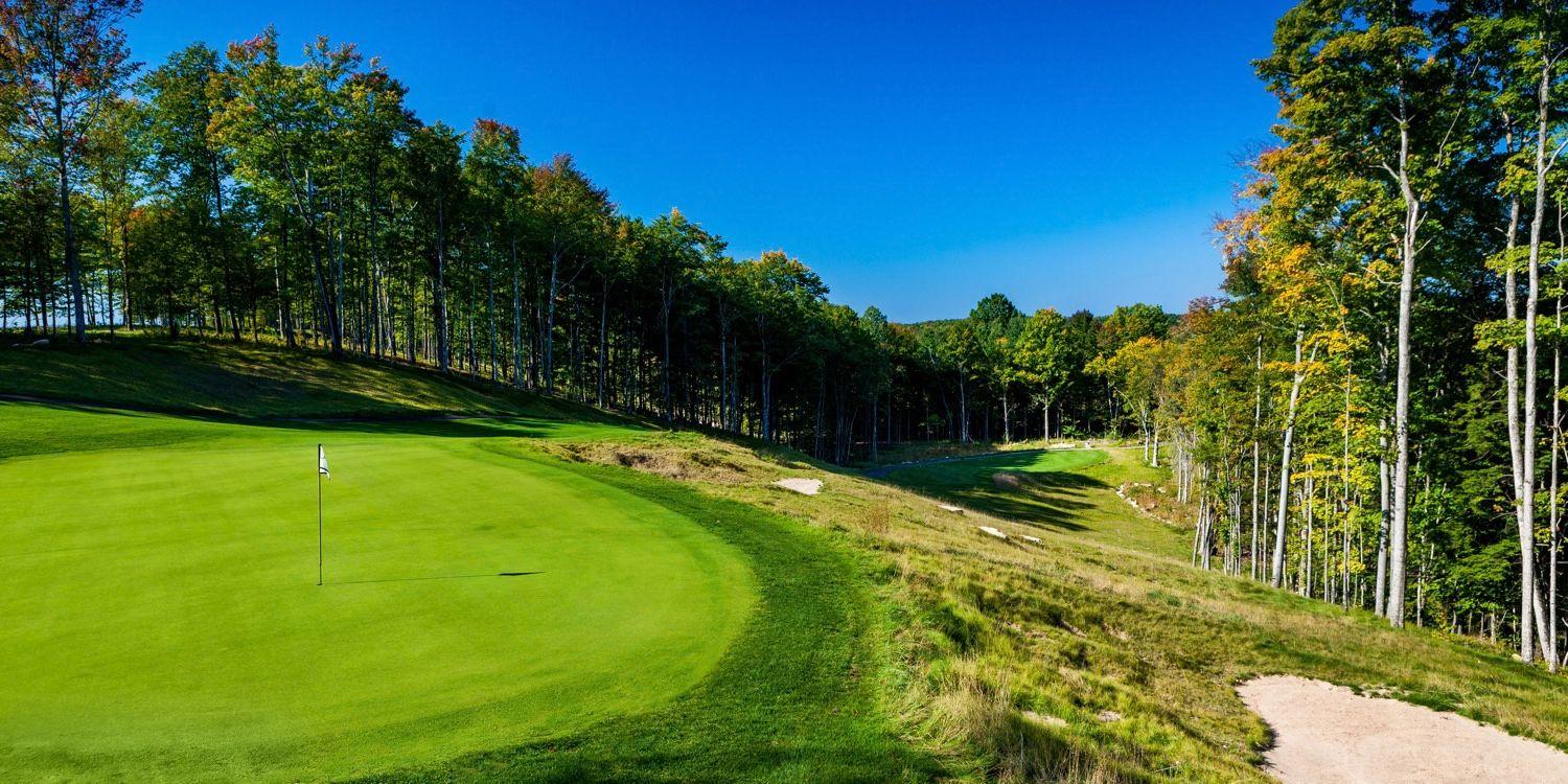 Hole 5 - Uphill Par 3 at Sage Run